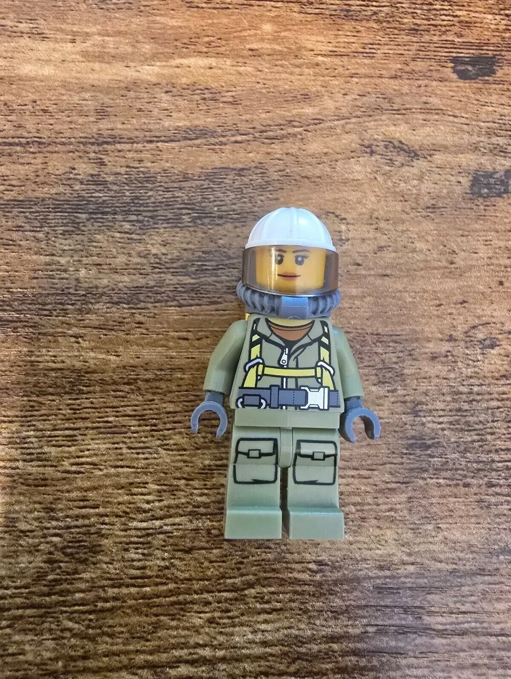 LEGO City Volcano Explorer minifigure from 2016